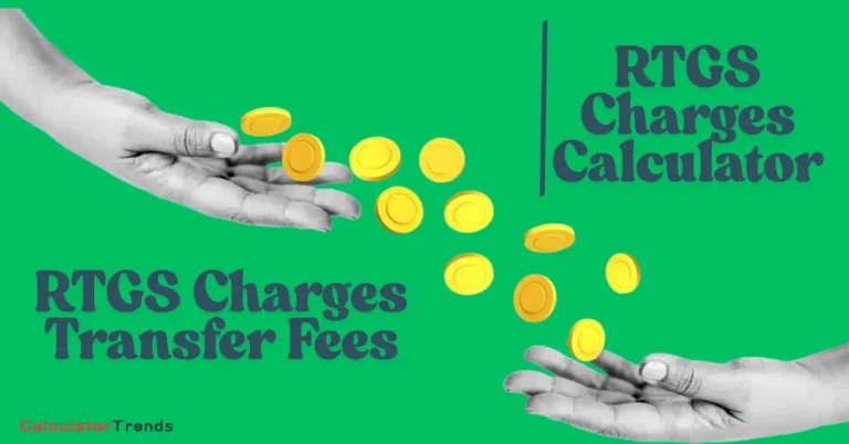 SBI RTGS Charges Calculator