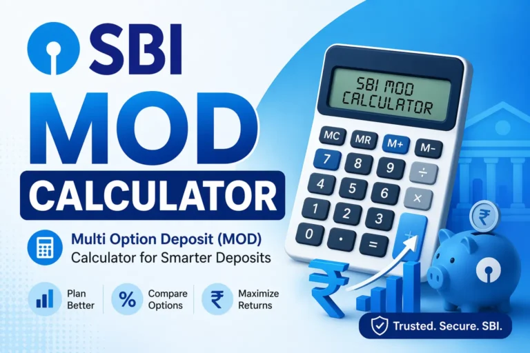 SBI MOD calculator