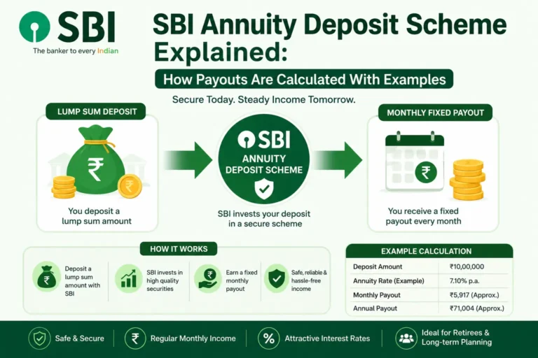 SBI Annuity Deposit Scheme Explained