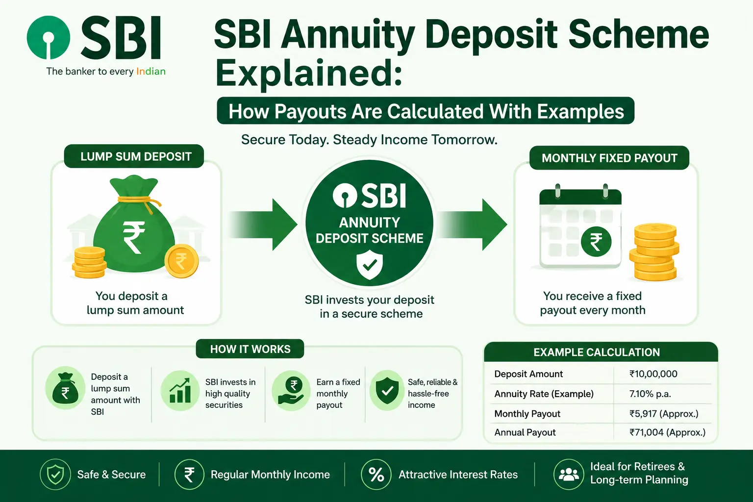 SBI Annuity Deposit Scheme Features and Comparison Overview